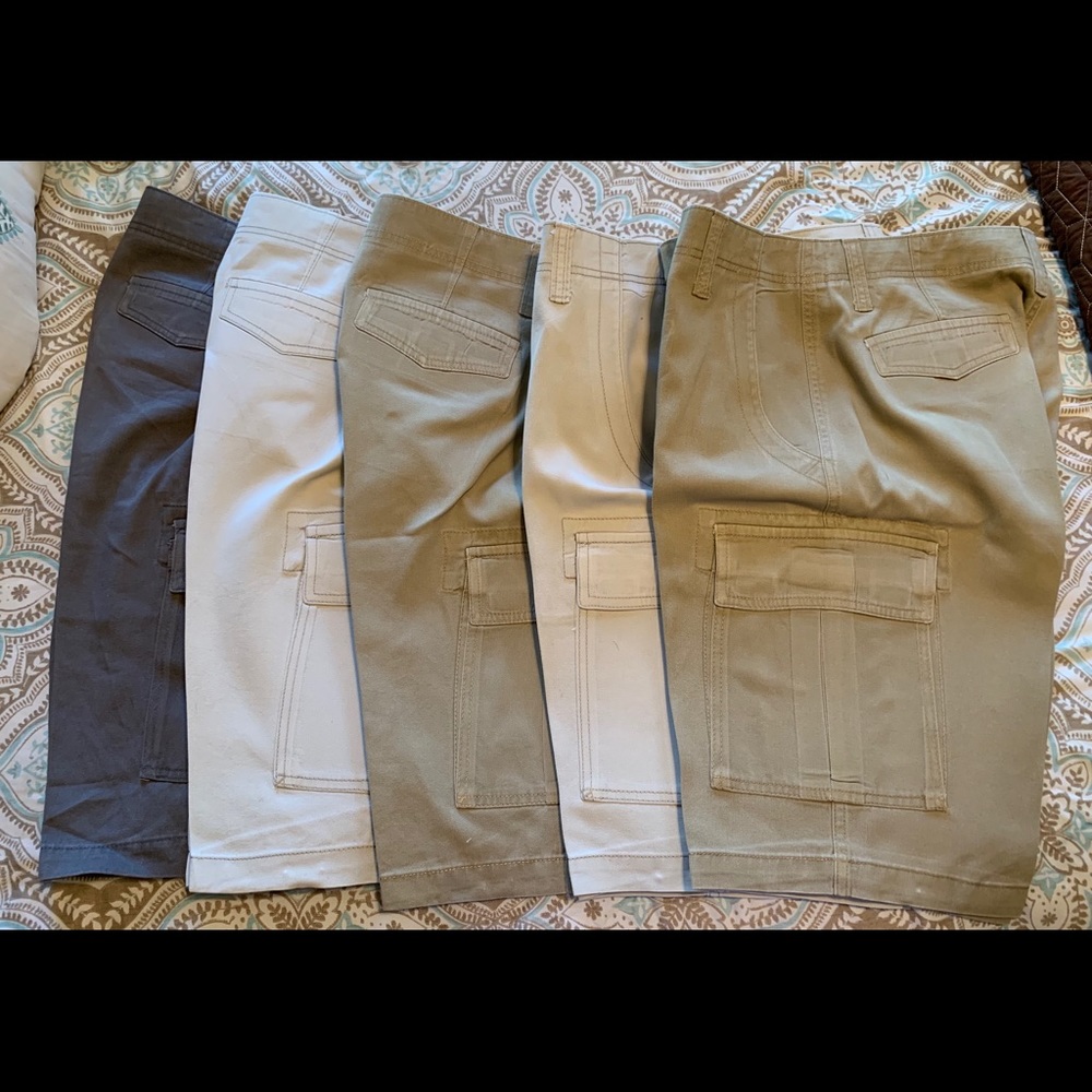 Saddlebred 11” inseam cargo shorts bundle size 30